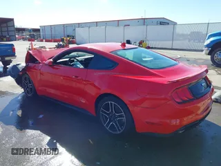 2022 Ford Mustang EcoBoost with VIN 1FA6P8TH1N5126504, listed as a IAAI auction lot 41850458 with 13,826 mi miles and . Bid and sale history available at DreamBid. Image 3.