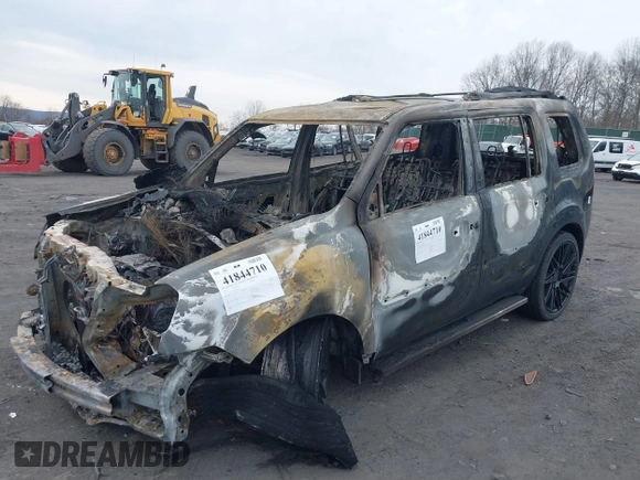 2012 Honda Pilot EX-L with VIN 5FNYF4H72CB063603, listed as a IAAI auction lot 41844710 with Not provided miles and . Bid and sale history available at DreamBid. Image 2.