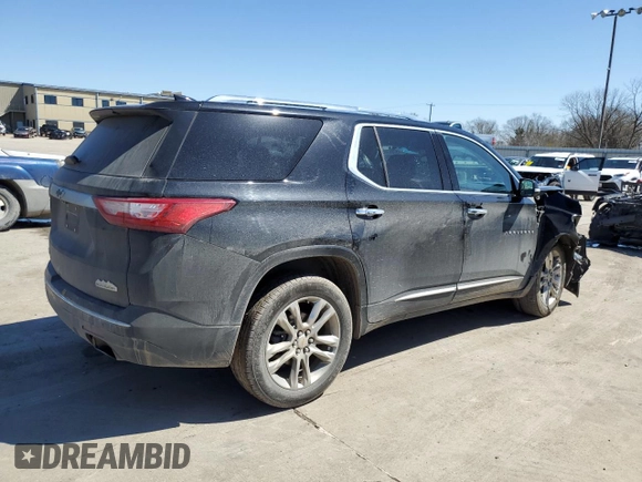 2020 Chevrolet Traverse High Country with VIN 1GNEVNKW6LJ146074, listed as a Copart auction lot 48706985 with 87,462 mi miles and Salvage Title. Bid and sale history available at carsss.com. Image 3.