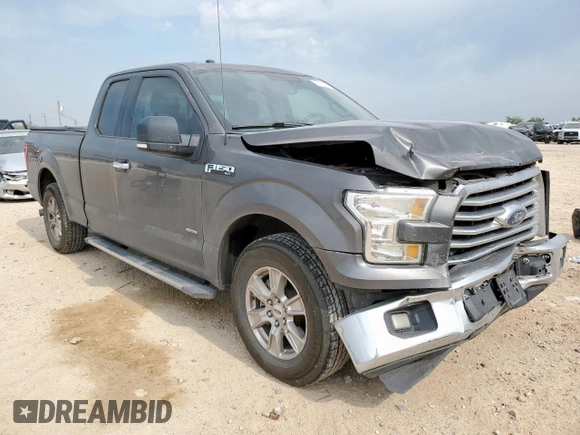 2016 Ford F-150 XL with VIN 1FTEX1CP9GKF95932, listed as a Copart auction lot 57116895 with 84,978 mi miles and Salvage title. Bid and sale history available at DreamBid. Image 4.
