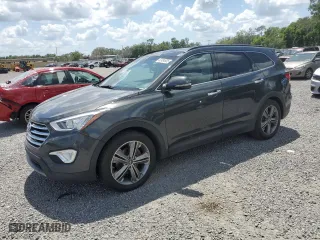 2013 Hyundai Santa Fe Limited with VIN KM8SR4HF9DU013516, listed as a Copart auction lot 52494505 with 120,617 mi miles and Clean Title. Bid and sale history available at carsss.com. Image 1.