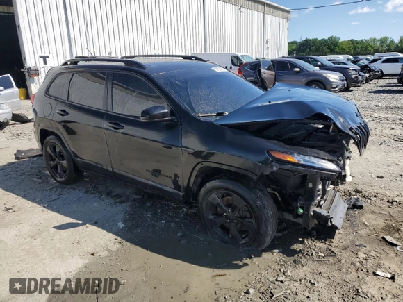 2016 Jeep Cherokee Limited with VIN 1C4PJMDB0GW366630, listed as a Copart auction lot 57622875 with 219,132 mi miles and Salvage title. Bid and sale history available at DreamBid. Image 4.