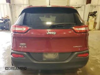 2017 Jeep Cherokee Sport z VIN 1C4PJMAB2HW529669, wystawiony jako Copart lot #64815545 z przebiegiem 81 036 mil mil oraz Szkoda całkowita • Salvage title. Historia ofert i sprzedaży dostępna na DreamBid. Obrazek 6.