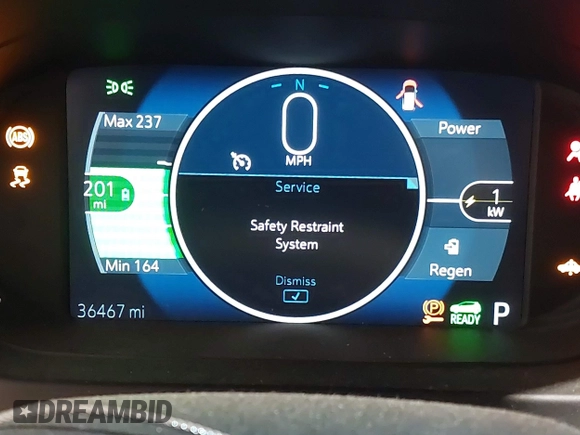 2021 Chevrolet Bolt EV LT z VIN 1G1FY6S00M4102263, wystawiony jako IAAI lot #40242852 z przebiegiem 36 467 mil mil oraz . Historia ofert i sprzedaży dostępna na DreamBid. Obrazek 7.