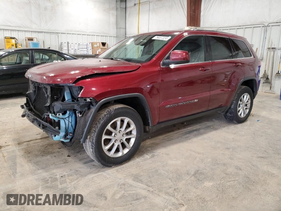 2022 Jeep Grand Cherokee WK Laredo E with VIN 1C4RJFAG2NC121556, listed as a Copart auction lot 79037224 with 139,005 mi miles and Salvage Title. Bid and sale history available at carsss.com. Image 1.
