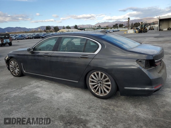 2022 BMW 7 Series 740i z VIN WBA7T2C02NCG97528, wystawiony jako Copart lot #80687204 z przebiegiem 28 387 mil mil oraz Szkoda całkowita • Salvage title. Historia ofert i sprzedaży dostępna na DreamBid. Obrazek 2.