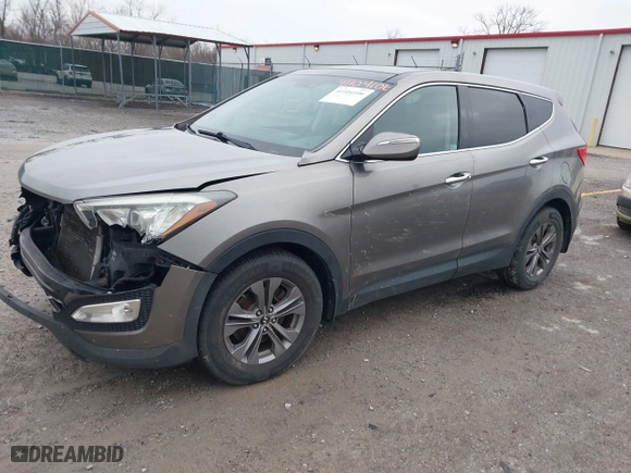 2013 Hyundai Santa Fe Sport with VIN 5XYZUDLB6DG049221, listed as a IAAI auction lot 41104106 with 130,355 mi miles. Bid and sale history available at carsss.com. Image 2.
