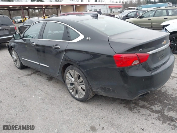 2020 Chevrolet Impala Premier with VIN 2G1105S39L9105910, listed as a IAAI auction lot 41151687 with 72,674 mi miles. Bid and sale history available at carsss.com. Image 3.