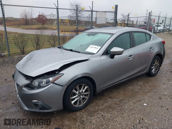 2016 Mazda 3 i Grand Touring z VIN 3MZBM1X74GM245295, wystawiony jako IAAI lot #41079843 z przebiegiem 183 480 mil mil oraz . Historia ofert i sprzedaży dostępna na DreamBid. Obrazek 2.