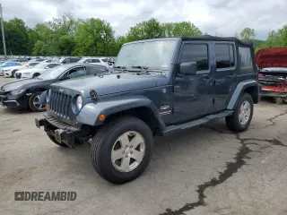 2008 Jeep Wrangler Unlimited Sahara z VIN 1J4GA59108L562831, wystawiony jako Copart lot #58949225 z przebiegiem 206 312 mil mil oraz Czysty tytuł • Clean title. Historia ofert i sprzedaży dostępna na DreamBid. Obrazek 1.