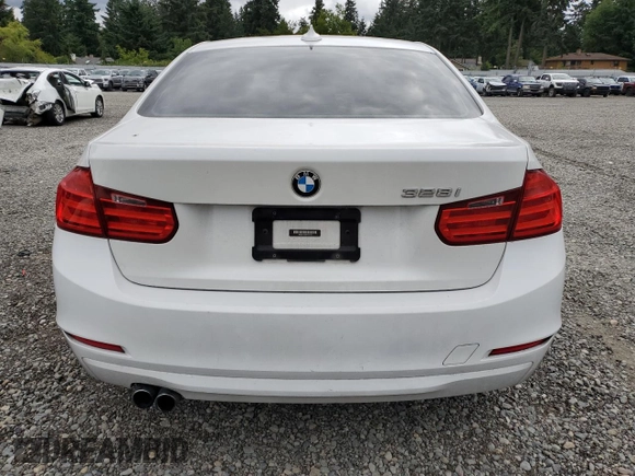 2013 BMW 3 Series 328i with VIN WBA3C1C53DF443745, listed as a Copart auction lot 62609435 with 137,573 mi miles and Salvage title. Bid and sale history available at DreamBid. Image 6.