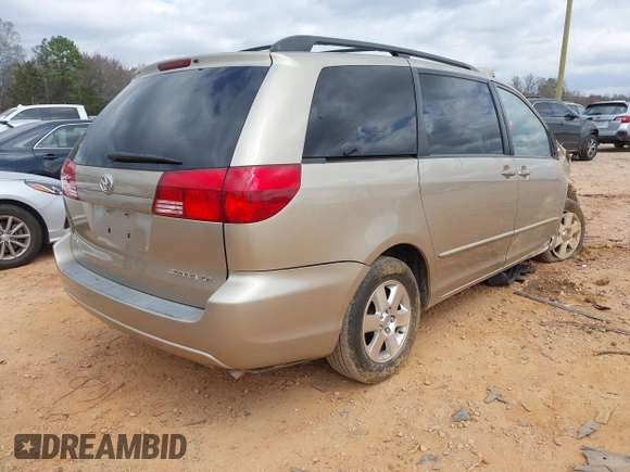 2005 Toyota Sienna CE with VIN 5TDZA23C25S256778, listed as a IAAI auction lot 41834055 with 118,360 mi miles. Bid and sale history available at carsss.com. Image 4.