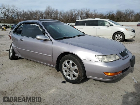 1998 Acura CL Premium z VIN 19UYA2251WL000957, wystawiony jako Copart lot #87113324 z przebiegiem 214 984 mil mil oraz Czysty tytuł • Clean title. Historia ofert i sprzedaży dostępna na DreamBid. Obrazek 4.