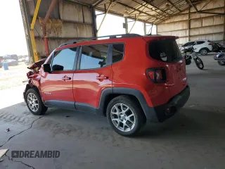 2020 Jeep Renegade Altitude with VIN ZACNJABB4LPL42991, listed as a Copart auction lot 56705265 with 93,977 mi miles and Salvage title. Bid and sale history available at DreamBid. Image 2.