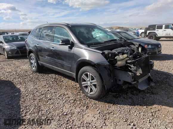 2015 Chevrolet Traverse LT with VIN 1GNKVGKD8FJ287472, listed as a Copart auction lot 48768735 with 130,635 mi miles and Salvage Title. Bid and sale history available at DreamBid. Image 4.