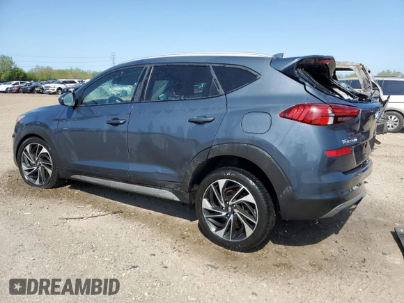 2019 Hyundai Tucson Sport z VIN KM8J3CAL8KU065157, wystawiony jako Copart lot #54242965 z przebiegiem 34 999 mil mil oraz Szkoda całkowita • Salvage title. Historia ofert i sprzedaży dostępna na DreamBid. Obrazek 2.