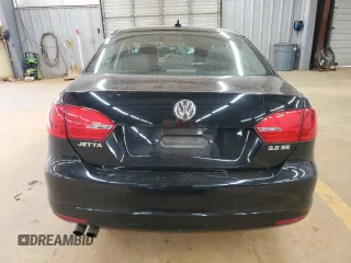 2012 Volkswagen Jetta Sedan SE w/Convenience with VIN 3VWDX7AJ4CM328744, listed as a Copart auction lot 49476365 with 0 mi miles and Salvage Title. Bid and sale history available at carsss.com. Image 6.