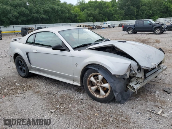 2002 Ford Mustang Standard with VIN 1FAFP40412F190297, listed as a Copart auction lot 61251985 with Not provided miles and Salvage title. Bid and sale history available at DreamBid. Image 4.