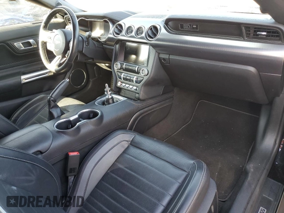 2021 Ford Mustang Mach 1 with VIN 1FA6P8R09M5553543, listed as a Copart auction lot 70887534 with 32,439 mi miles and Salvage Title. Bid and sale history available at carsss.com. Image 8.