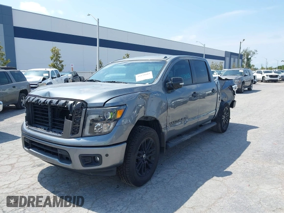 2018 Nissan Titan SV with VIN 1N6AA1E6XJN525640, listed as a IAAI auction lot 42139103 with 88,338 mi miles and . Bid and sale history available at DreamBid. Image 17.