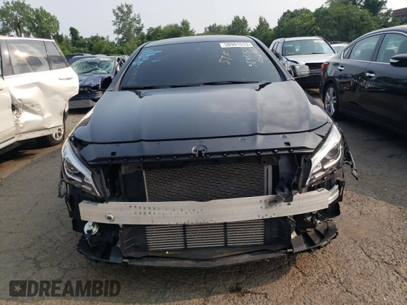 2017 Mercedes-Benz CLA with VIN WDDSJ4GB7HN404714, listed as a Copart auction lot 58991513 with 48,244 mi miles. Bid and sale history available at carsss.com. Image 5.