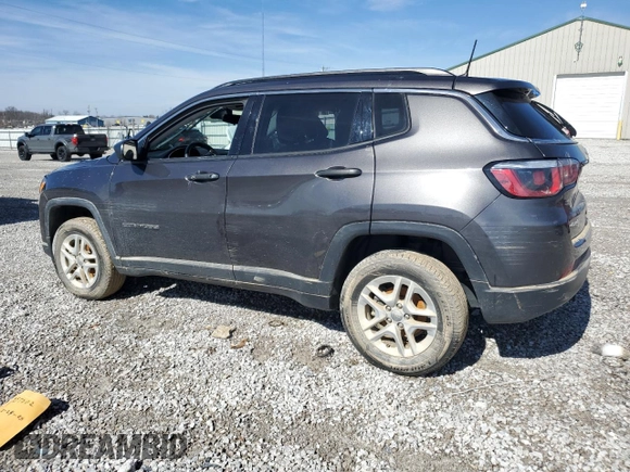 2019 Jeep Compass Sport с VIN 3C4NJDAB2KT734946, выставлен на аукционе Copart как лот 46357205 с пробегом 80 456 миль миль и Списание • Salvage title. История ставок и продаж доступна на DreamBid. Изображение 2.