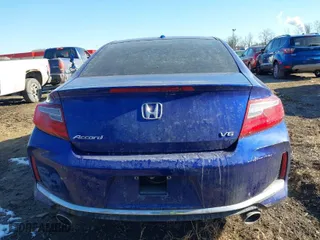 2017 Honda Accord Coupe EX-L V6 with VIN 1HGCT2B8XHA006771, listed as a IAAI auction lot 41421141 with 56,956 mi miles. Bid and sale history available at carsss.com. Image 17.