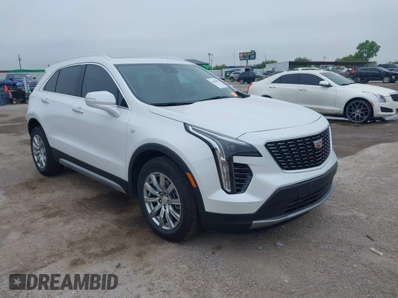2023 Cadillac XT4 FWD Premium Luxury with VIN 1GYFZCR49PF225817, listed as a IAAI auction lot 42408494 with 5,977 mi miles and . Bid and sale history available at DreamBid. Image 1.