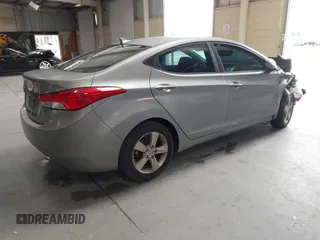 2011 Hyundai Elantra GLS with VIN KMHDH4AE2BU114150, listed as a IAAI auction lot 42386738 with 106,304 mi miles and . Bid and sale history available at DreamBid. Image 4.