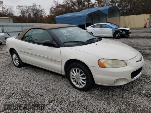 2001 Chrysler Sebring LXi z VIN 1C3EL55U81N557611, wystawiony jako Copart lot #85875574 z przebiegiem 225 083 mil mil oraz Czysty tytuł • Clean title. Historia ofert i sprzedaży dostępna na DreamBid. Obrazek 4.