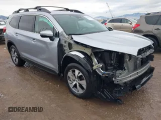 2023 Subaru Ascent Premium with VIN 4S4WMAED0P3427313, listed as a IAAI auction lot 41049942 with 10,692 mi miles and . Bid and sale history available at DreamBid. Image 1.