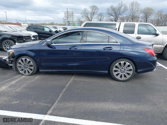 2018 Mercedes-Benz CLA with VIN WDDSJ4EB1JN570672, listed as a IAAI auction lot 41840240 with 95,481 mi miles. Bid and sale history available at carsss.com. Image 15.