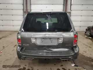 2007 Honda Pilot LX with VIN 2HKYF18177H522934, listed as a Copart auction lot 83069004 with 0 mi miles and Salvage Title. Bid and sale history available at carsss.com. Image 6.