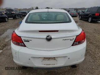 2011 Buick Regal CXL Turbo TO2 with VIN W04GW5EV6B1064503, listed as a Copart auction lot 82432824 with 138,571 mi miles and Salvage Title. Bid and sale history available at DreamBid. Image 6.