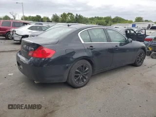 2007 Infiniti G35 G35x with VIN JNKBV61F47M812595, listed as a Copart auction lot 69749284 with 158,163 mi miles and Salvage Title. Bid and sale history available at DreamBid. Image 3.