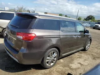 2017 Kia Sedona SX-L with VIN KNDME5C13H6278064, listed as a Copart auction lot 54727335 with 82,232 mi miles and Salvage Title. Bid and sale history available at carsss.com. Image 3.