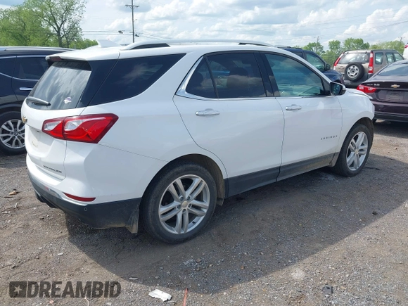 2019 Chevrolet Equinox Premier with VIN 3GNAXYEX7KS502799, listed as a IAAI auction lot 42102610 with 73,575 mi miles and . Bid and sale history available at DreamBid. Image 4.