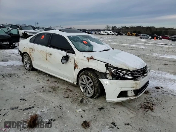 2019 Volkswagen Passat 2.0T Wolfsburg Edition with VIN 1VWLA7A38KC005327, listed as a Copart auction lot 42009325 with 141,280 mi miles and Salvage Title. Bid and sale history available at carsss.com. Image 10.