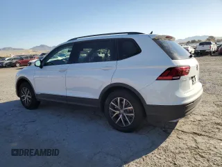 2021 Volkswagen Tiguan S with VIN 3VV1B7AX5MM022938, listed as a Copart auction lot 46370535 with 49,559 mi miles and Salvage Title. Bid and sale history available at DreamBid. Image 2.