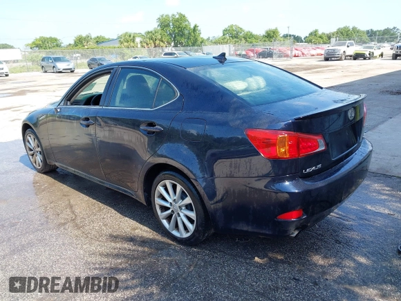 2009 Lexus IS 250 with VIN JTHCK262592029148, listed as a IAAI auction lot 42296938 with 230,863 mi miles and . Bid and sale history available at DreamBid. Image 3.