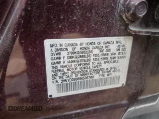 2009 Acura MDX Sport/Entertainment Pkg with VIN 2HNYD28869H503709, listed as a Copart auction lot 44127545 with 165,031 mi miles and Salvage Title. Bid and sale history available at carsss.com. Image 15.