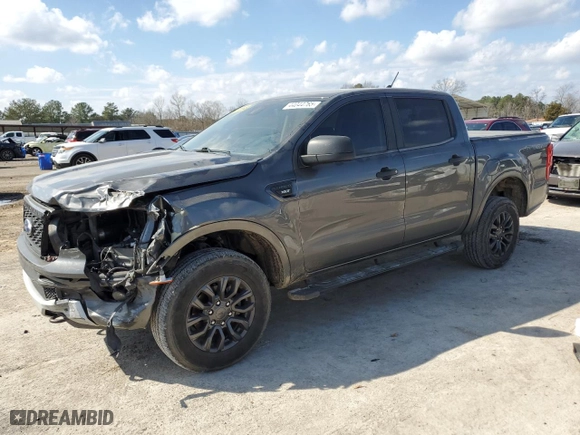 2020 Ford Ranger XL with VIN 1FTER4EH4LLA53238, listed as a Copart auction lot 44044765 with 154,444 mi miles and Salvage Title. Bid and sale history available at carsss.com. Image 1.
