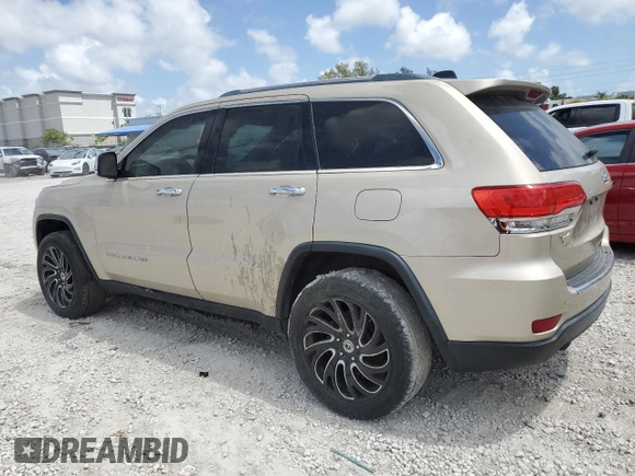 2014 Jeep Grand Cherokee Limited with VIN 1C4RJEBG5EC157444, listed as a Copart auction lot 51745095 with 126,680 mi miles and Salvage Title. Bid and sale history available at carsss.com. Image 2.