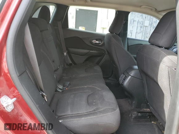 2017 Jeep Cherokee Latitude with VIN 1C4PJMCBXHW528444, listed as a Copart auction lot 49841645 with 97,361 mi miles and Salvage Title. Bid and sale history available at carsss.com. Image 11.