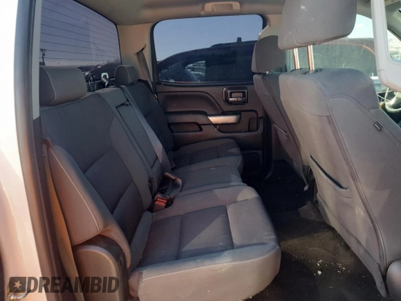 2018 Chevrolet Silverado 1500 LT with VIN 1GCUKRECXJF198247, listed as a Copart auction lot 49496595 with 81,408 mi miles and Salvage Title. Bid and sale history available at DreamBid. Image 10.
