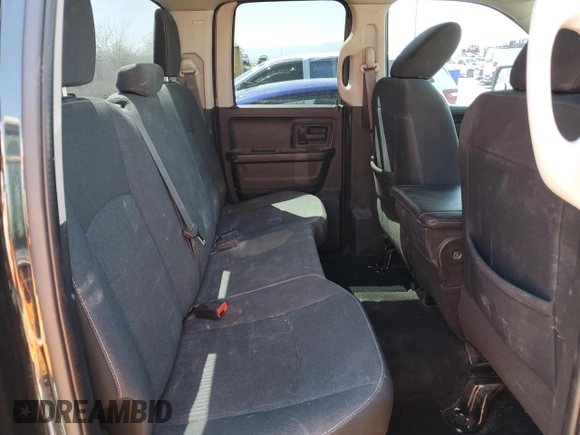 2022 Ram 1500 Tradesman with VIN 1C6RR6FG7NS154972, listed as a Copart auction lot 49176005 with 35,662 mi miles and Salvage title. Bid and sale history available at DreamBid. Image 10.