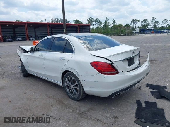 2015 Mercedes-Benz C 300 Luxury with VIN 55SWF4KB9FU033439, listed as a IAAI auction lot 42056388 with 105,952 mi miles and . Bid and sale history available at DreamBid. Image 3.