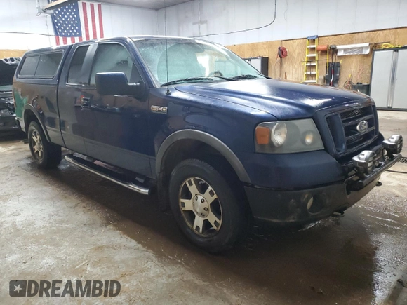 2008 Ford F-150 XLT with VIN 1FTPX14V28FB68852, listed as a Copart auction lot 50180035 with 142,221 mi miles and Clean Title. Bid and sale history available at carsss.com. Image 4.