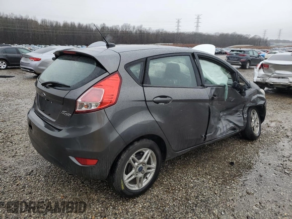 2019 Ford Fiesta SE z VIN 3FADP4EJ8KM127915, wystawiony jako Copart lot #45153775 z przebiegiem 99 494 mil mil oraz Szkoda całkowita • Salvage title. Historia ofert i sprzedaży dostępna na DreamBid. Obrazek 3.