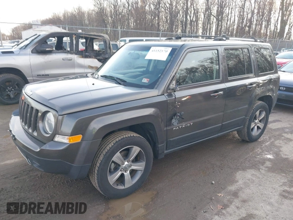 2017 Jeep Patriot High Altitude with VIN 1C4NJRFB1HD110320, listed as a IAAI auction lot 41152170 with 88,341 mi miles. Bid and sale history available at carsss.com. Image 19.
